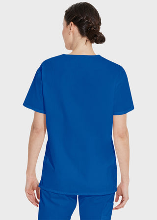 Free Embroidery Unisex V-Neck Nursing Scrub Top