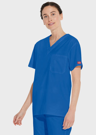 Dickies Unisex EDS Signature V-Neck Nursing Scrub Top