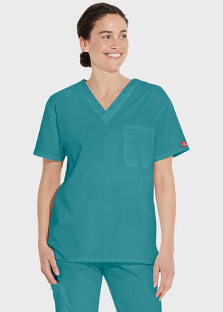 Dickies Unisex EDS Signature V-Neck Nursing Scrub Top
