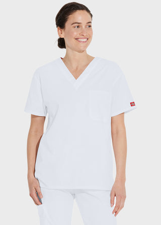 Dickies Unisex EDS Signature V-Neck Nursing Scrub Top