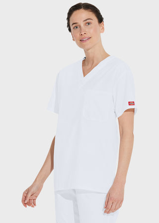 Dickies Unisex EDS Signature V-Neck Nursing Scrub Top