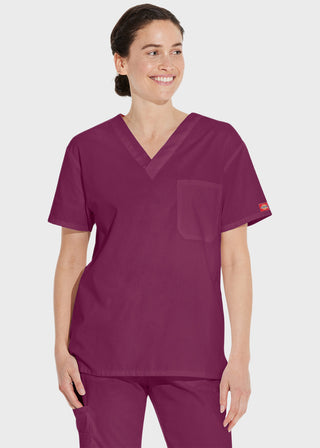 Dickies Unisex EDS Signature V-Neck Nursing Scrub Top