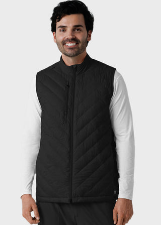 Wink Scrubs Wink Core Men's Quilted Scrub Vest