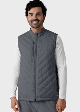 Wink Scrubs Wink Core Men's Quilted Scrub Vest