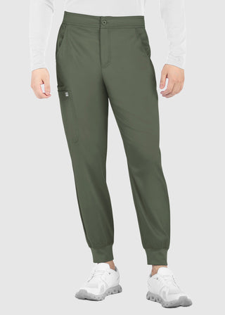 Maevn Matrix Men's Half Elastic Waistband Jogger Pant