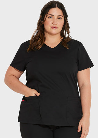 Dickies EDS Signature Women's Jr. Fit V-Neck Scrub Top