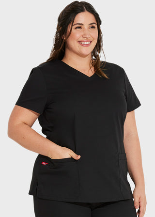 Dickies EDS Signature Women's Jr. Fit V-Neck Scrub Top
