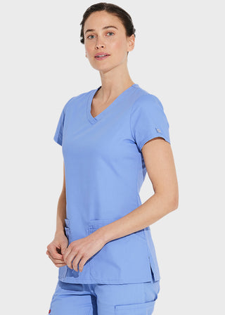 Dickies EDS Signature Women's Jr. Fit V-Neck Scrub Top