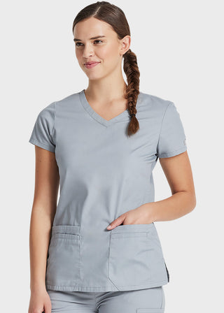 Dickies EDS Signature Women's Jr. Fit V-Neck Scrub Top