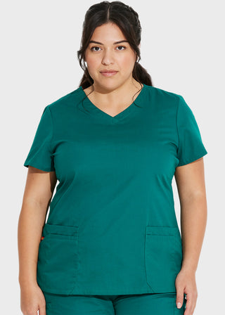 Dickies EDS Signature Women's Jr. Fit V-Neck Scrub Top