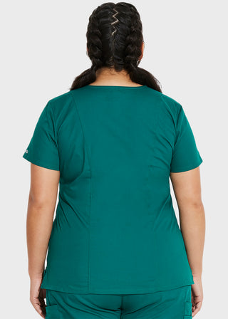 Dickies EDS Signature Women's Jr. Fit V-Neck Scrub Top
