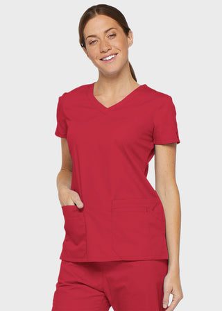 Dickies EDS Signature Women's Jr. Fit V-Neck Scrub Top