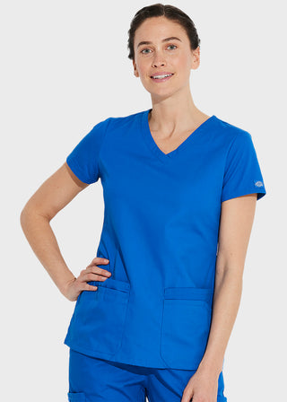 Dickies EDS Signature Women's Jr. Fit V-Neck Scrub Top