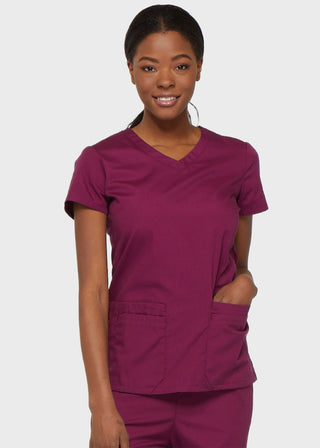 Dickies EDS Signature Women's Jr. Fit V-Neck Scrub Top