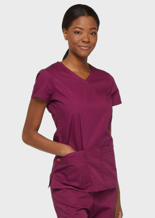 Dickies EDS Signature Women's Jr. Fit V-Neck Scrub Top