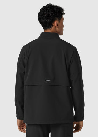Wink Scrubs Men's Soft Shell Scrub Jacket