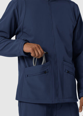 Wink Scrubs Men's Soft Shell Scrub Jacket