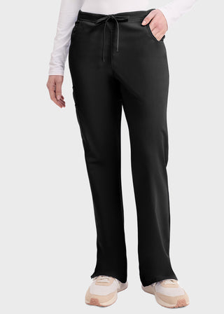 Dickies EDS Women's Missy Fit Mid-Rise Drawstring Cargo Scrub Pant