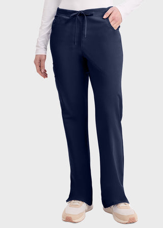 Dickies EDS Women's Missy Fit Mid-Rise Drawstring Cargo Scrub Pant