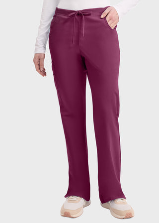 Dickies EDS Women's Missy Fit Mid-Rise Drawstring Cargo Scrub Pant