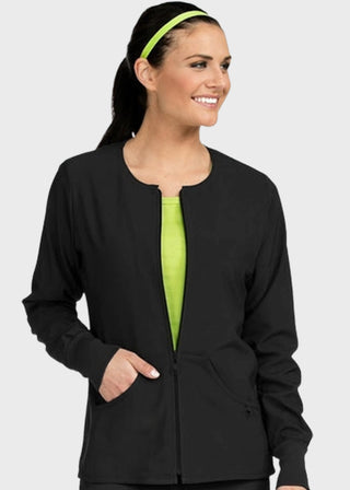 Med Couture Activate Women's Zip Front Warm Up
