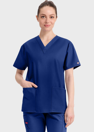 Dickies EDS Women's V-Neck Nursing Scrub Top