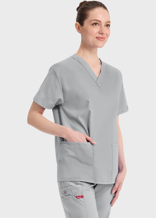 Dickies EDS Women's V-Neck Nursing Scrub Top