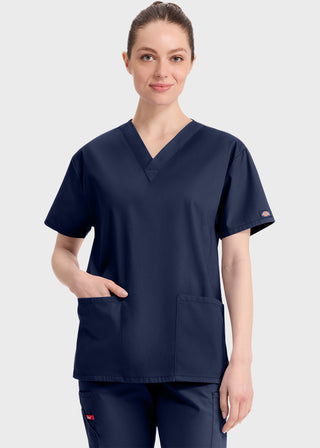 Dickies EDS Women's V-Neck Nursing Scrub Top