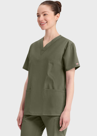 Dickies EDS Women's V-Neck Nursing Scrub Top