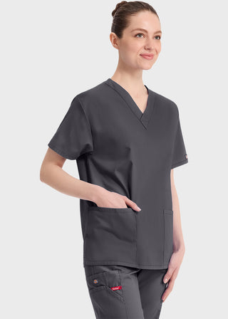 Dickies EDS Women's V-Neck Nursing Scrub Top