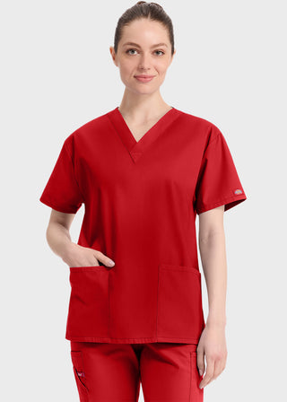 Dickies EDS Women's V-Neck Nursing Scrub Top