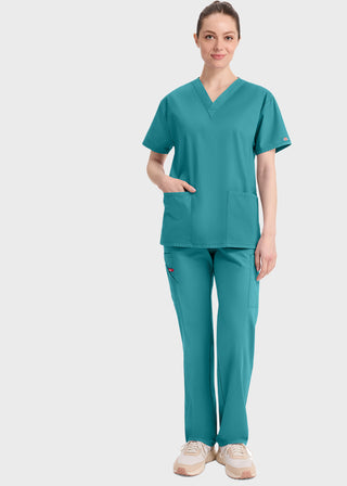 Dickies EDS Women's V-Neck Nursing Scrub Top