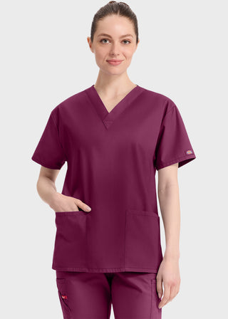 Dickies EDS Women's V-Neck Nursing Scrub Top