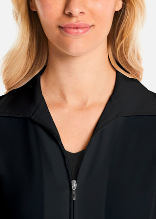 Maevn Women's Contrast Trim Smart Lab Jacket