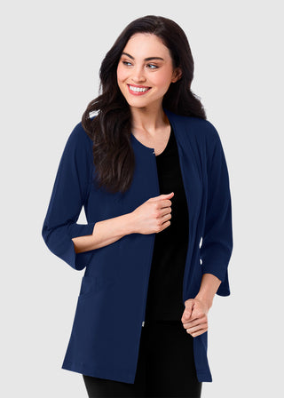 Maevn Ladies Three Quarter Sleeve Lab Jacket