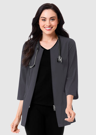 Maevn Ladies Three Quarter Sleeve Lab Jacket