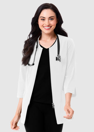 Maevn Ladies Three Quarter Sleeve Lab Jacket