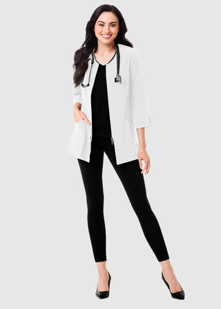 Maevn Ladies Three Quarter Sleeve Lab Jacket
