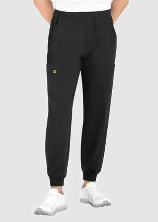 Maevn Matrix Men's Full Elastic Waistband Jogger Scrub Pant