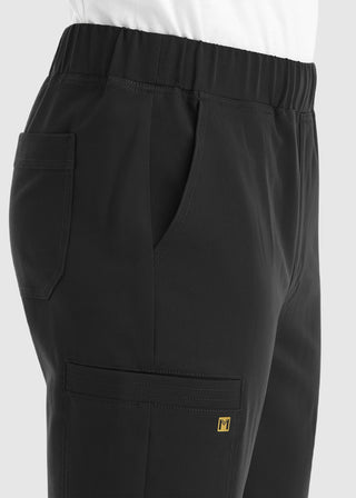 Maevn Matrix Men's Full Elastic Waistband Jogger Scrub Pant