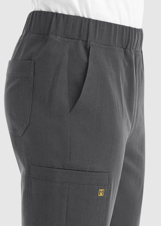 Maevn Matrix Men's Full Elastic Waistband Jogger Scrub Pant