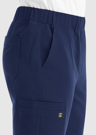 Maevn Matrix Men's Full Elastic Waistband Jogger Scrub Pant