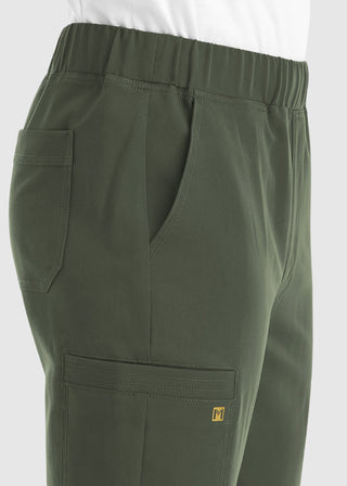 Maevn Matrix Men's Full Elastic Waistband Jogger Scrub Pant