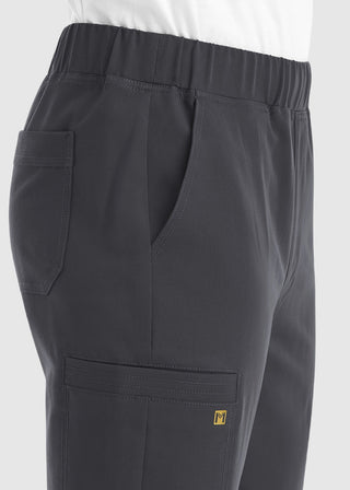 Maevn Matrix Men's Full Elastic Waistband Jogger Scrub Pant