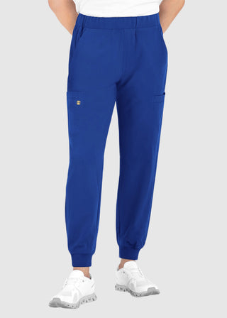 Maevn Matrix Men's Full Elastic Waistband Jogger Scrub Pant