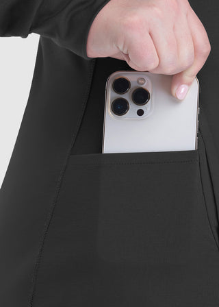 Maevn Women's Hooded Zip Front Jacket