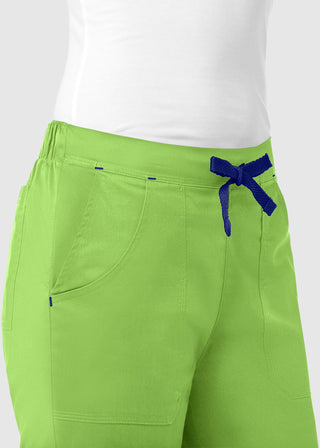 Maevn Blossom Women's Petite Multi Pocket Flare Pant