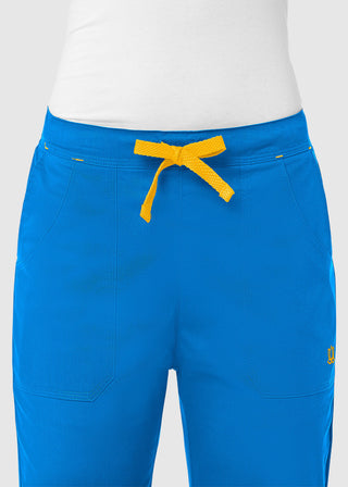 Maevn Blossom Women's Petite Multi Pocket Flare Pant