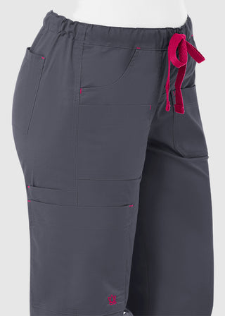 Maevn Blossom Women's Petite Utility Cargo Pant