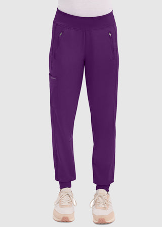 Healing Hands Purple Label Women's Tara Jogger Yoga Tall Scrub Pant